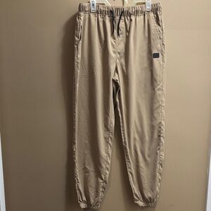 Men's Tan Jogger Pants